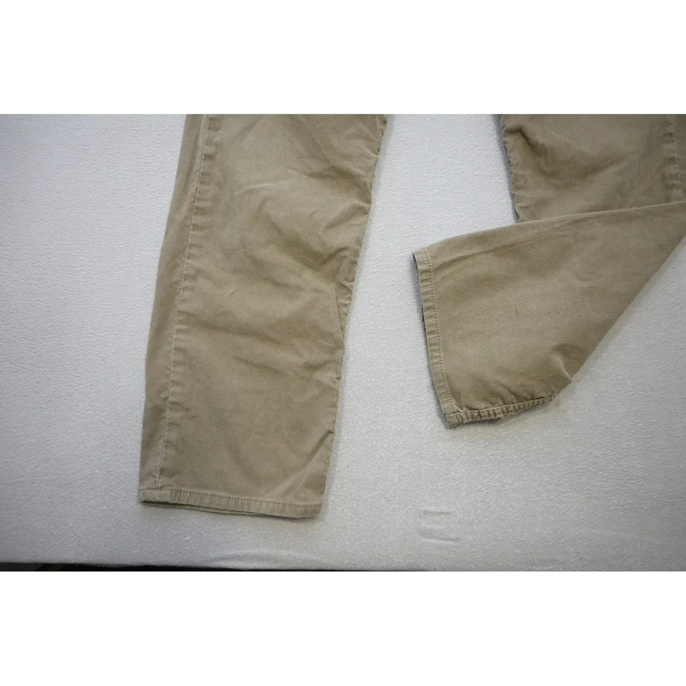 Levi's 514 Corduroy‎ Pants Mens W40 L30 Tan Straight Fit Stretch Excellent